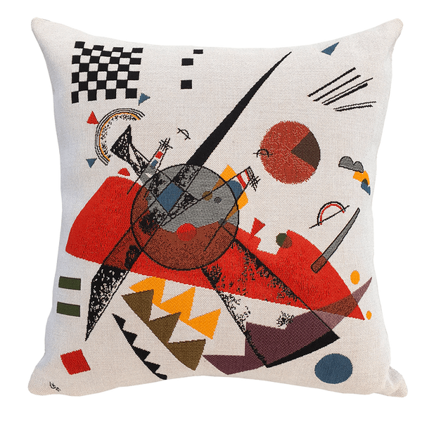 Kandinsky Cushion - Orange (1923)